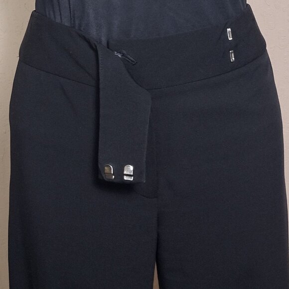 Black Straight-Leg trouser  Pant - Picture 9 of 16